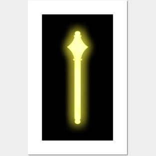 Spiritual Weapon (Yellow Mace) Posters and Art